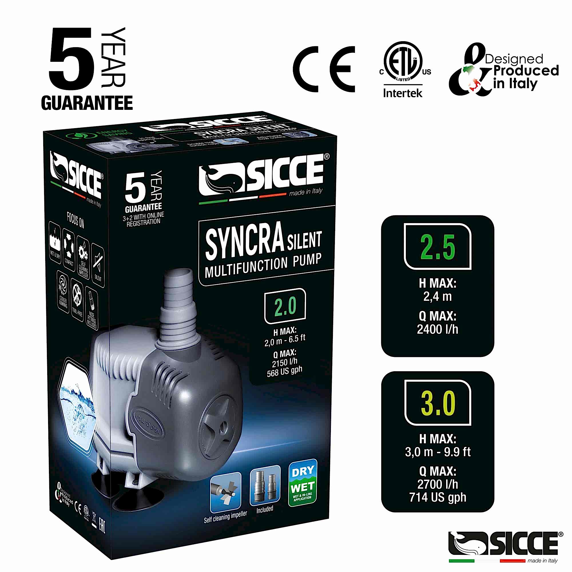 Sicce - Syncra Silent 2 Kafa Motoru