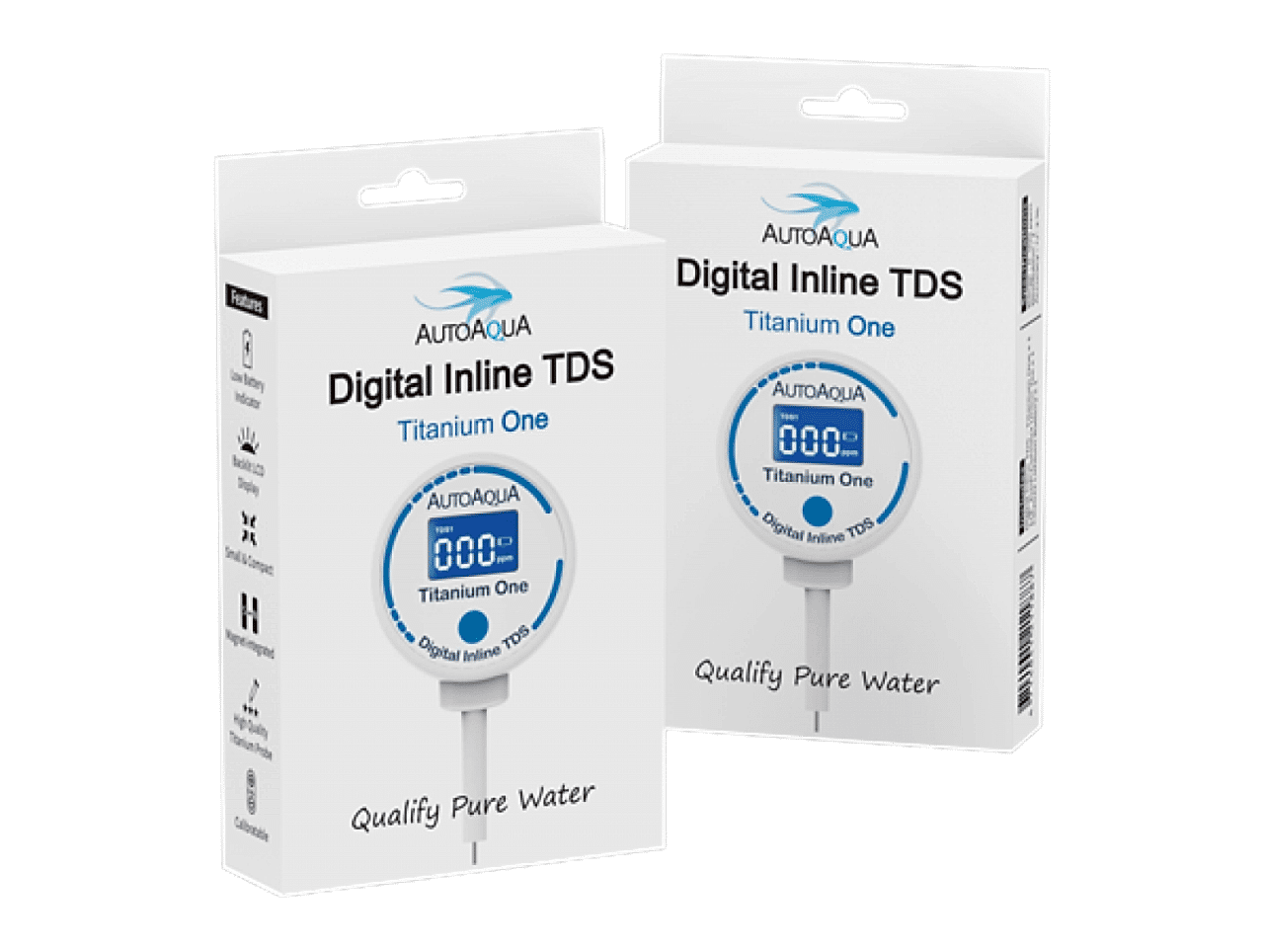 AUTOAQUA - Digital Inline Tds - Titanium One TDS-100