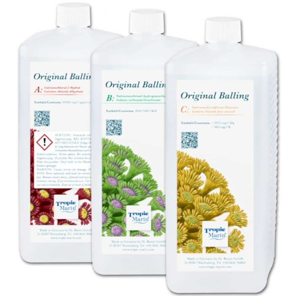 TROPIC MARIN - Original Balling Liquid Set 3x1000 ml